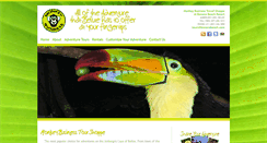 Desktop Screenshot of monkeybusinesstours.com